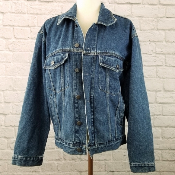 Hard Rock Cafe Denver vintage dark denim classic trucker jacket size S - Picture 4 of 9